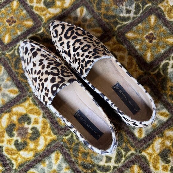 Steve‎ Madden Hailey Cheetah Fur Flats - Picture 6 of 9